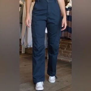 Blue piper pants brandy Melville